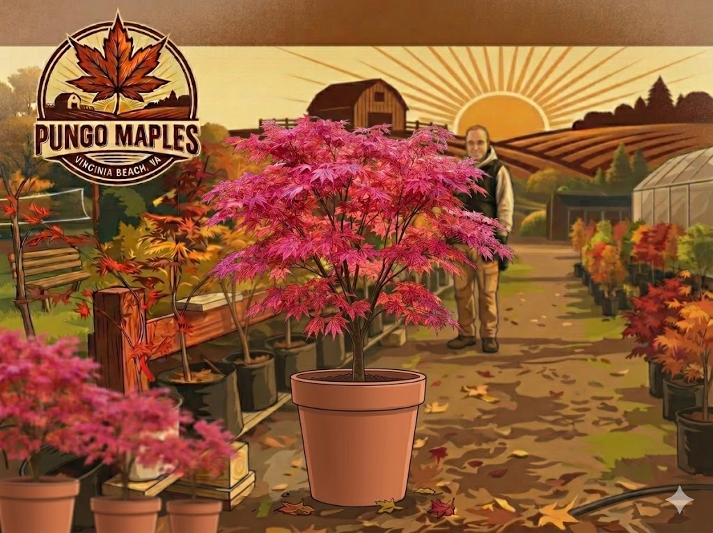 Celebration Pink Ghost Style Japanese Maple Tree - Pungo Maples